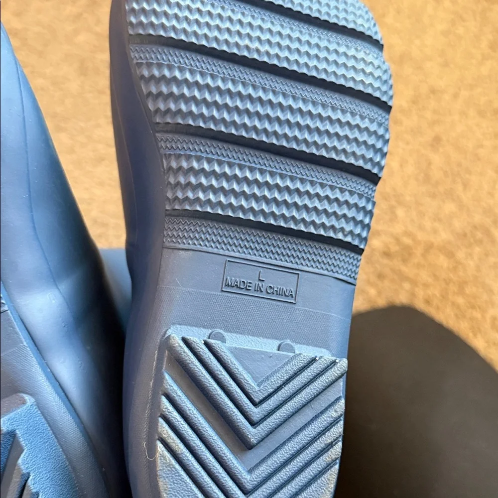 New Without Tags Hunter Original Tall Navy Waterproof Boots - Picture 8 of 9